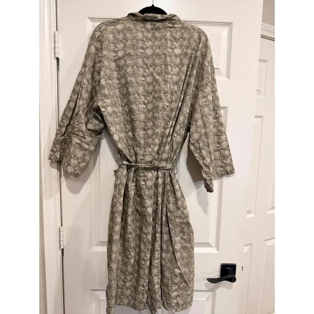 #T10 TOMMY HILFIGER 100%‎ Cotton Robe